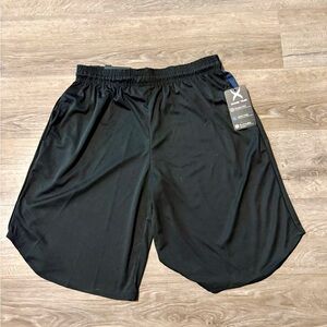 Game Time Black Men's Athletic Shorts